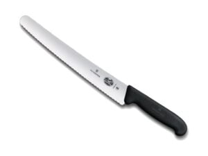 Couteau à pâtissier Victorinox noir avec lame inox dentée