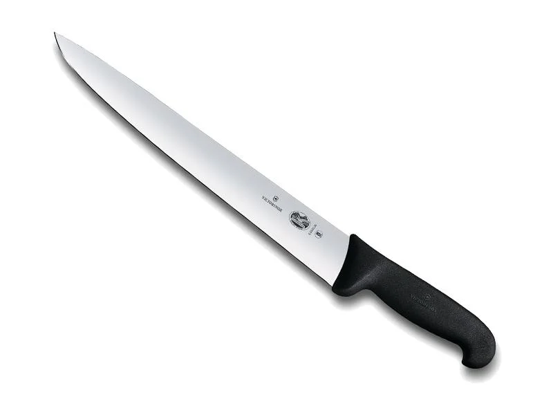 Couteau Victorinox Découper - couteau victorinox découpe, fibrox, Noir, inox 22 cm