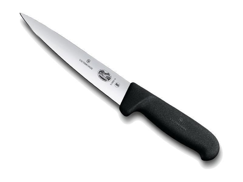 5_5603_16 Couteau à dénerver Victorinox noir avec lame inox flexible