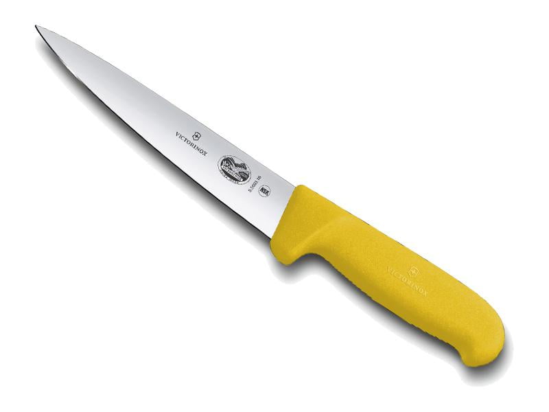 5_5608_16 Couteau à dénerver Victorinox jaune avec lame inox flexible 20 cm