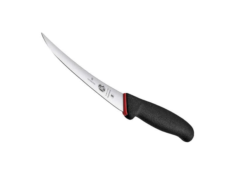 5_6613_15D couteau victorinox désosse, manche dual grip, couleur noir, lame inox