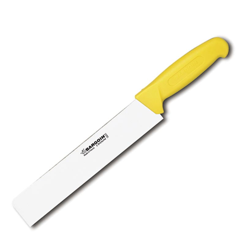 Couteau à fromage professionnel avec 1 poignée jaune, Fischer